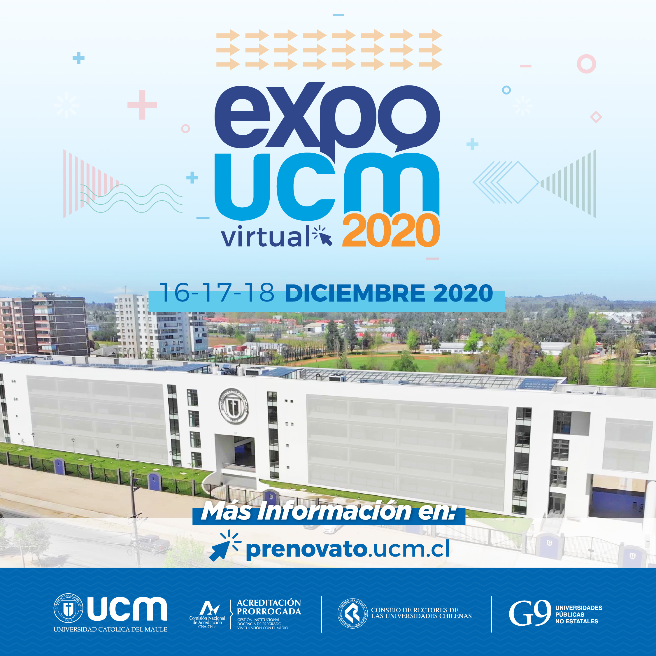 UCM invita a los jÃ³venes a participar de Expo virtual para conocer carreras  y beneficios â€“ UCM â€“ DirecciÃ³n de ExtensiÃ³n de Arte y Cultura